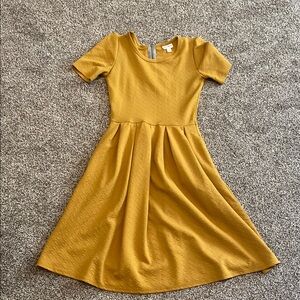 LuLaRoe Yellow Casual Dress
